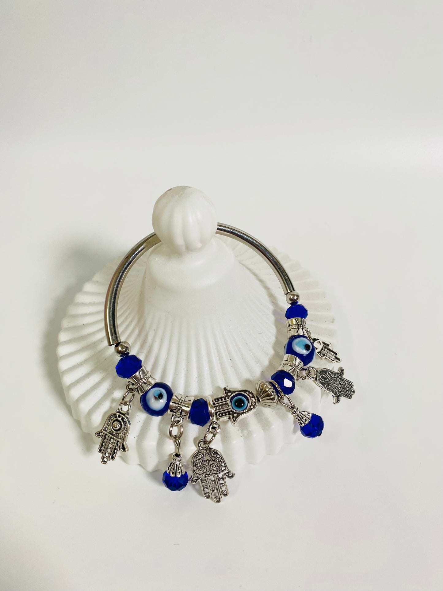 Evil eye hamsa bracelet