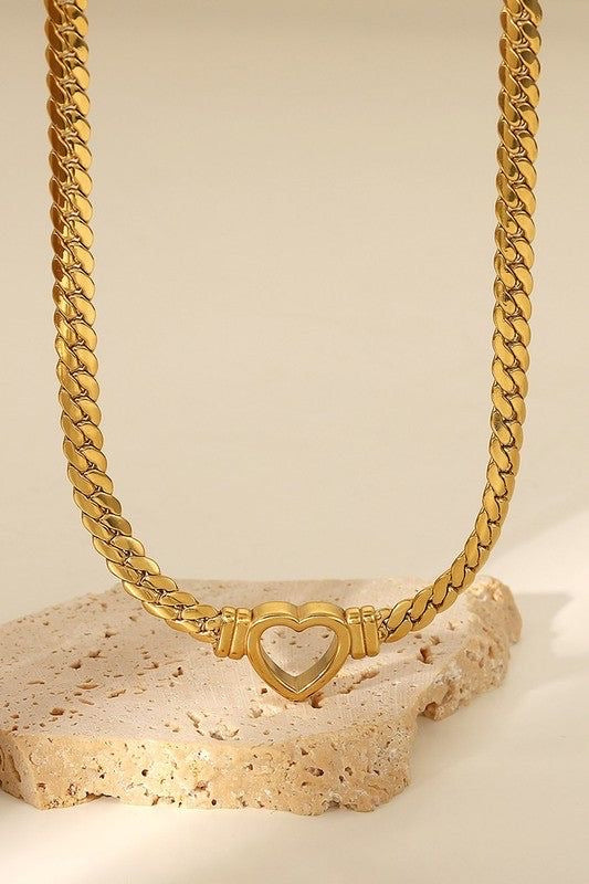 Zenzi heart necklace