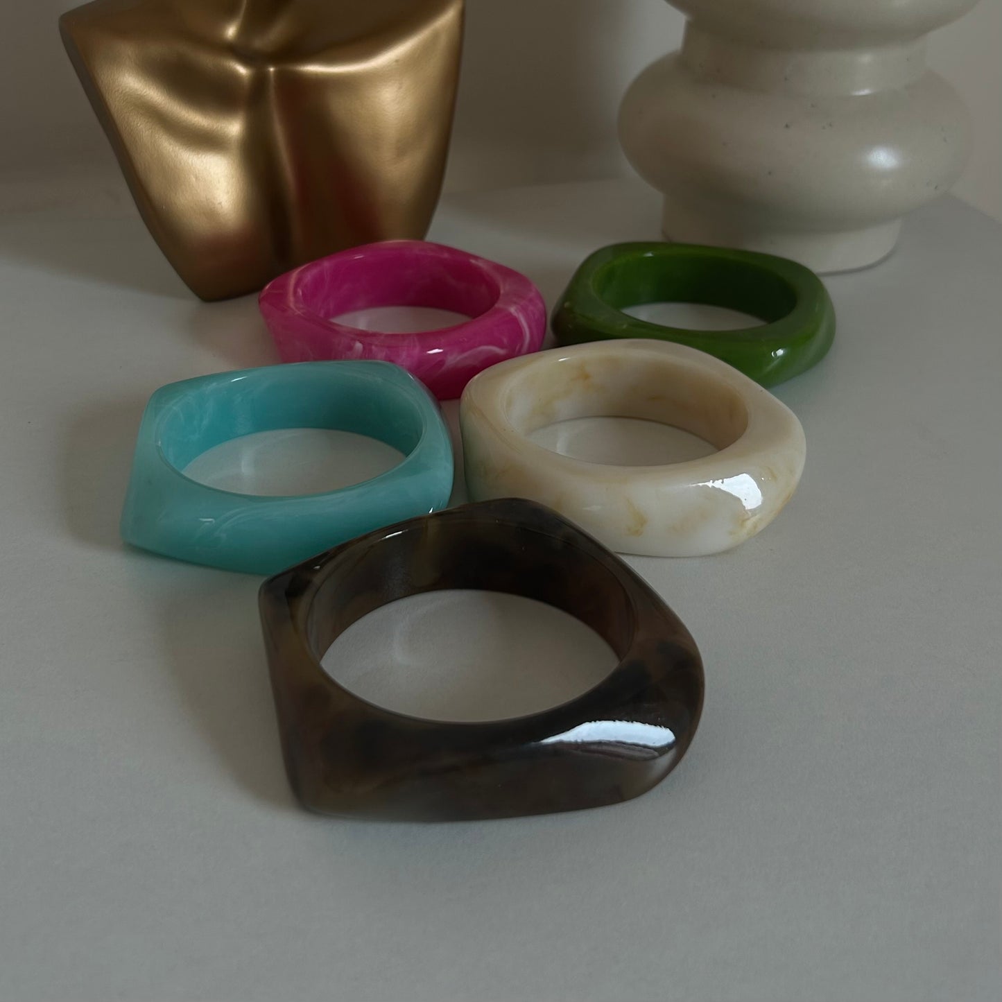 Resin bracelet