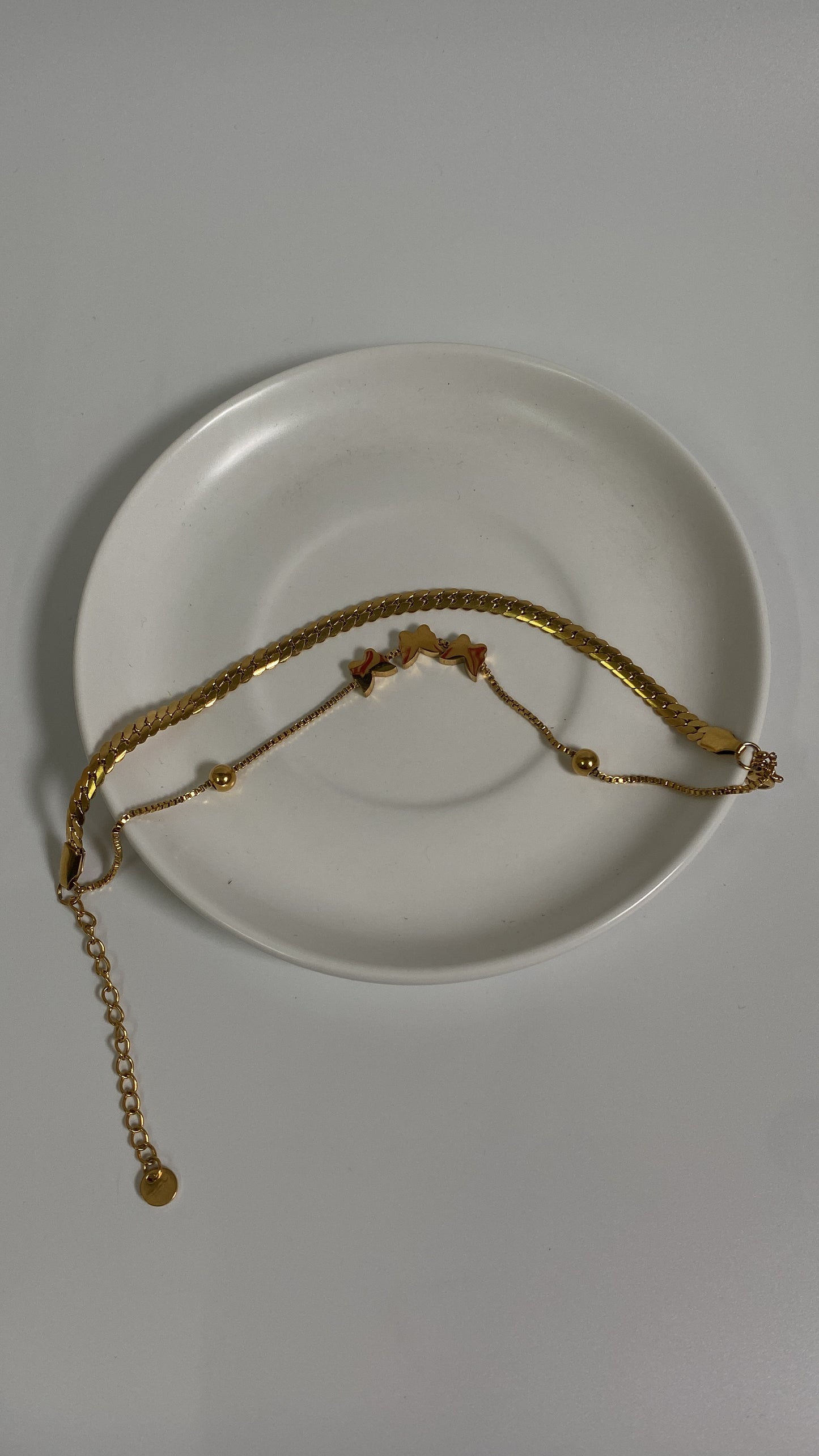 Cuban butterfly bracelet