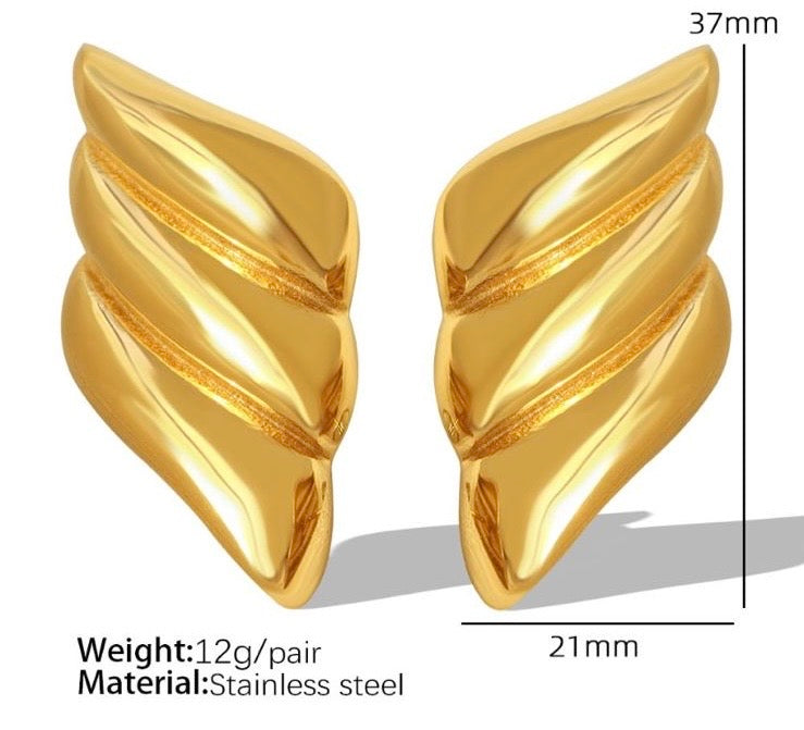 Wing earrings