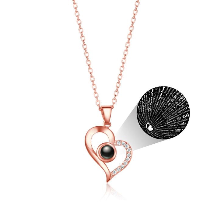 Love you necklace