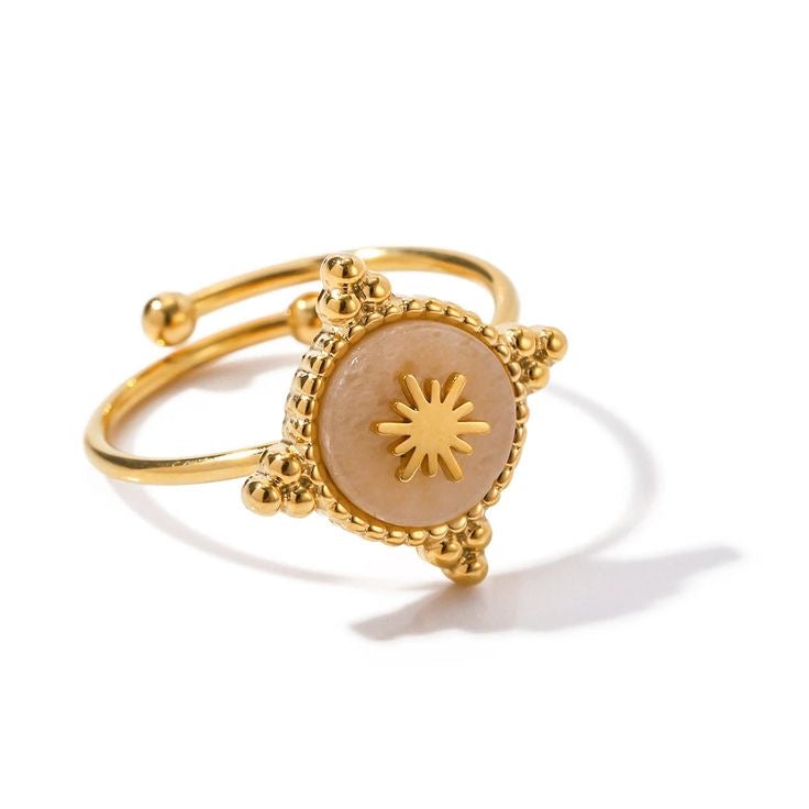 Sun star ring