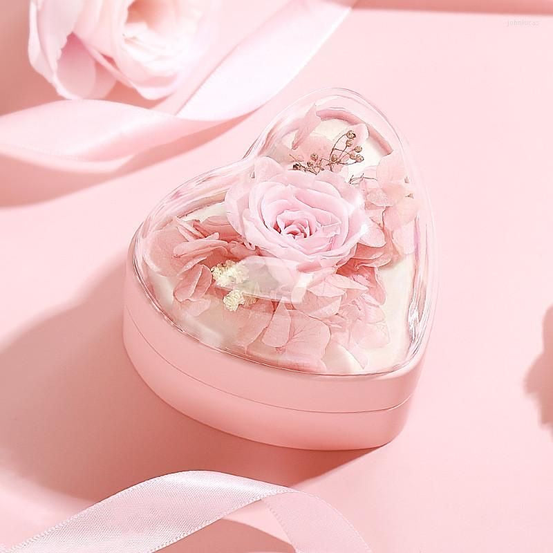Preserved flower Ring box