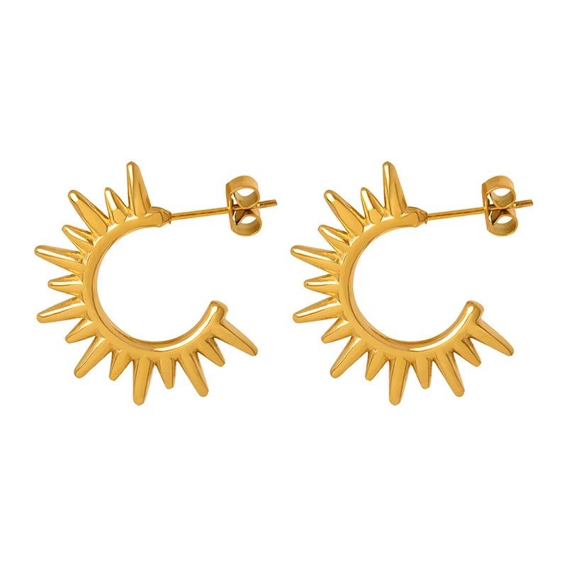 Sun earrings