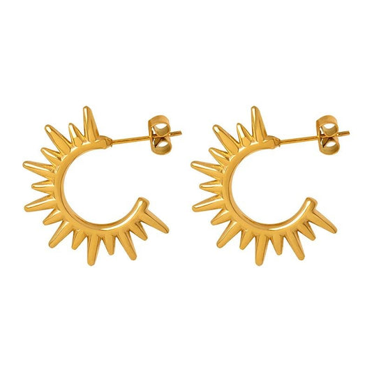 Sun earrings