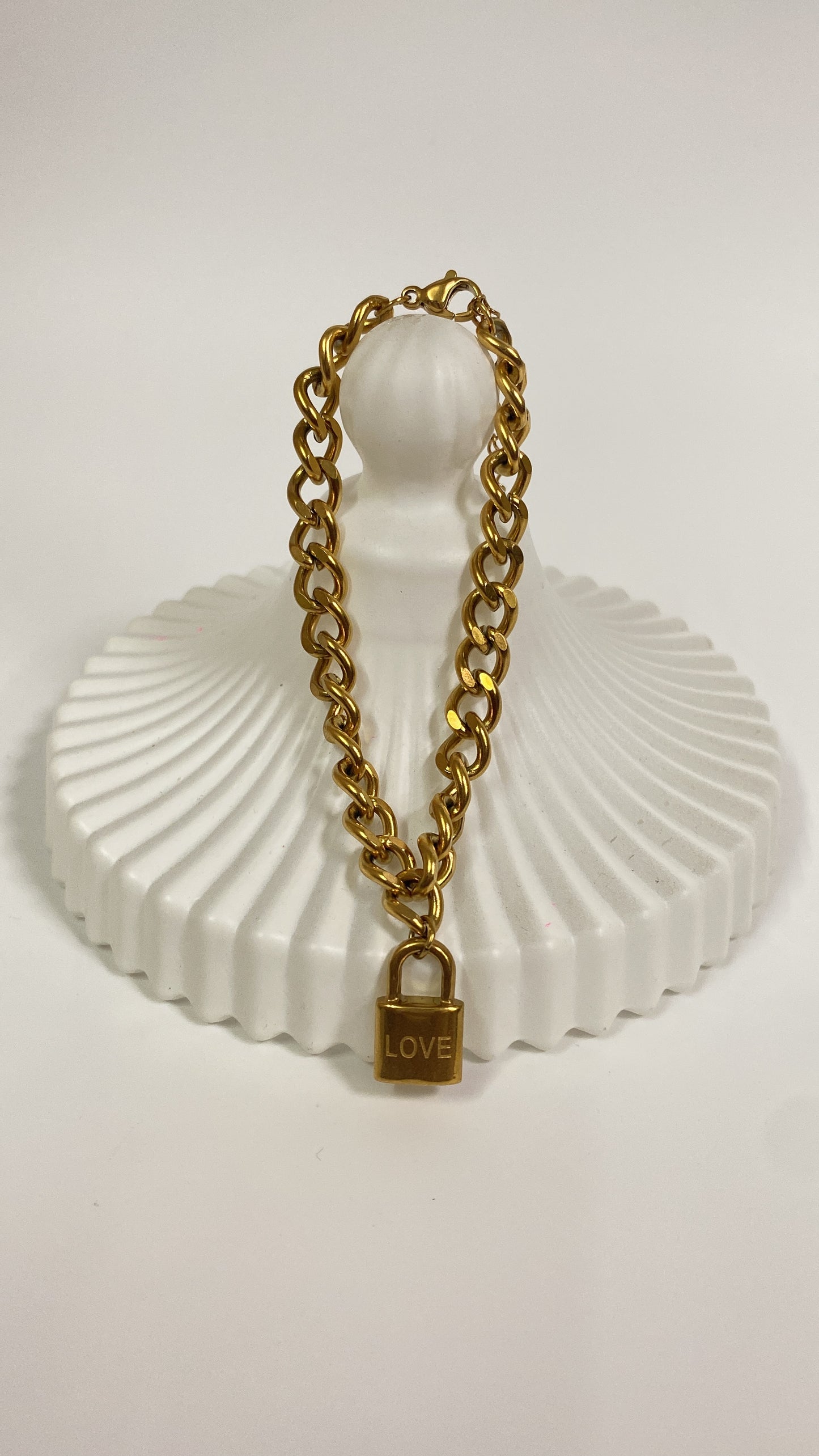 Love cuban bracelet