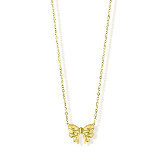 Ellie bow necklace