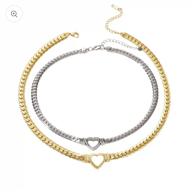 Zenzi heart necklace