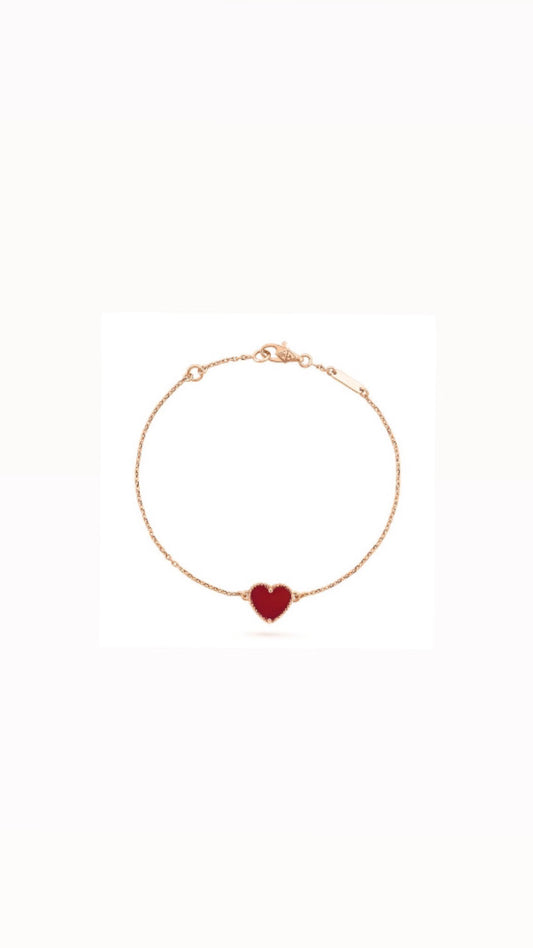 Princess heart bracelet