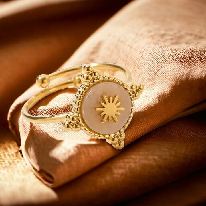 Sun star ring