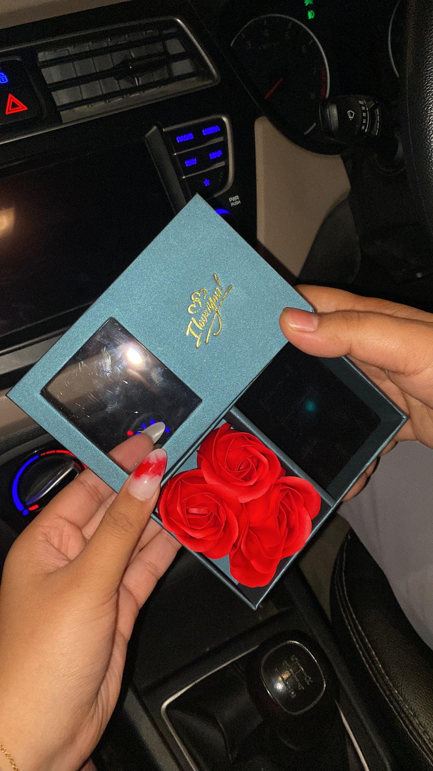 Love you necklace set box