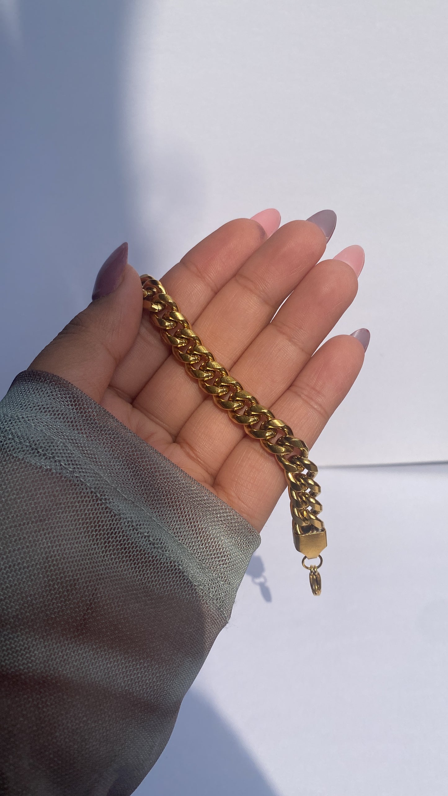 Cuban Bracelet Golden ( my man)