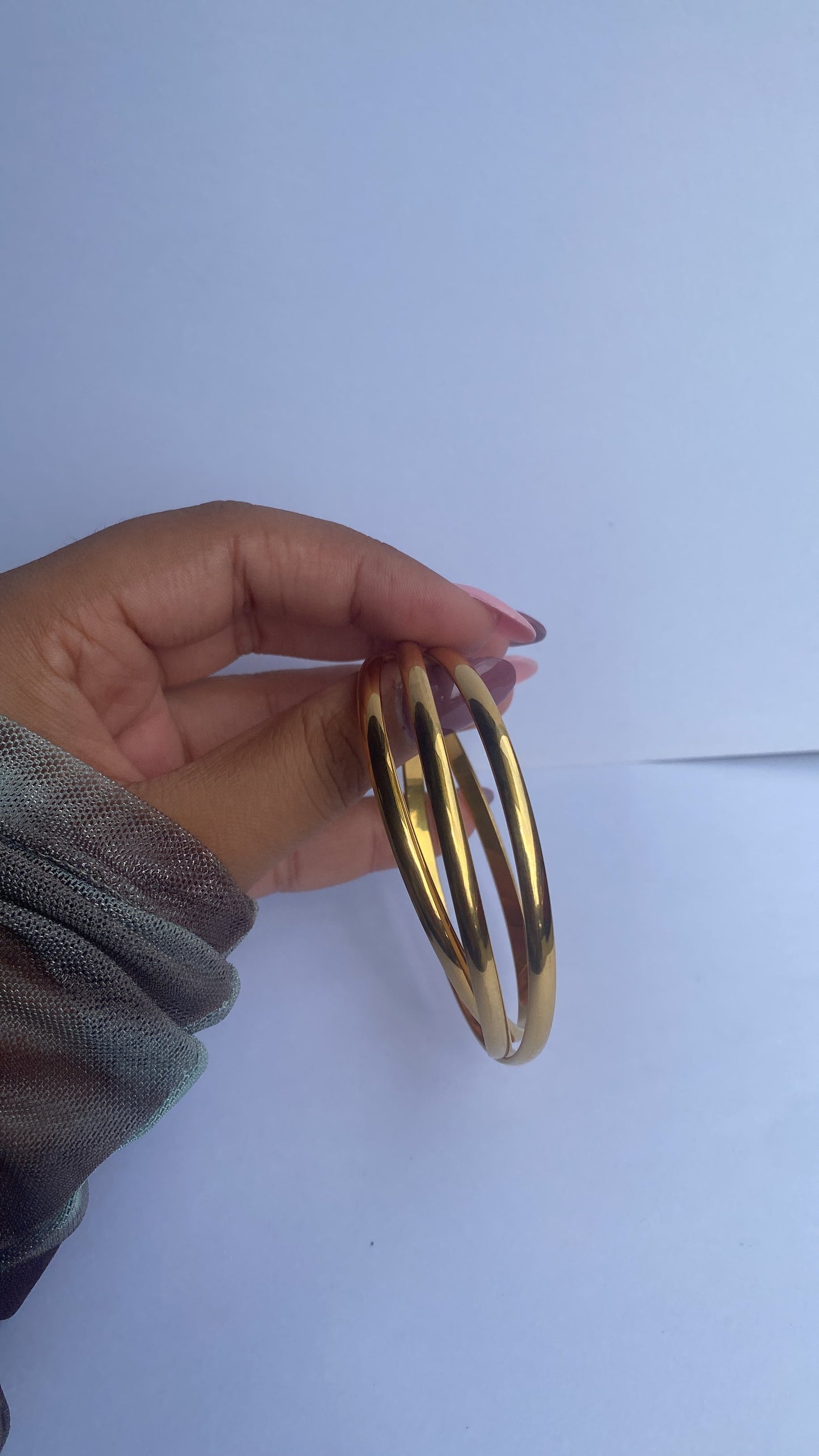 Allison triple bracelet