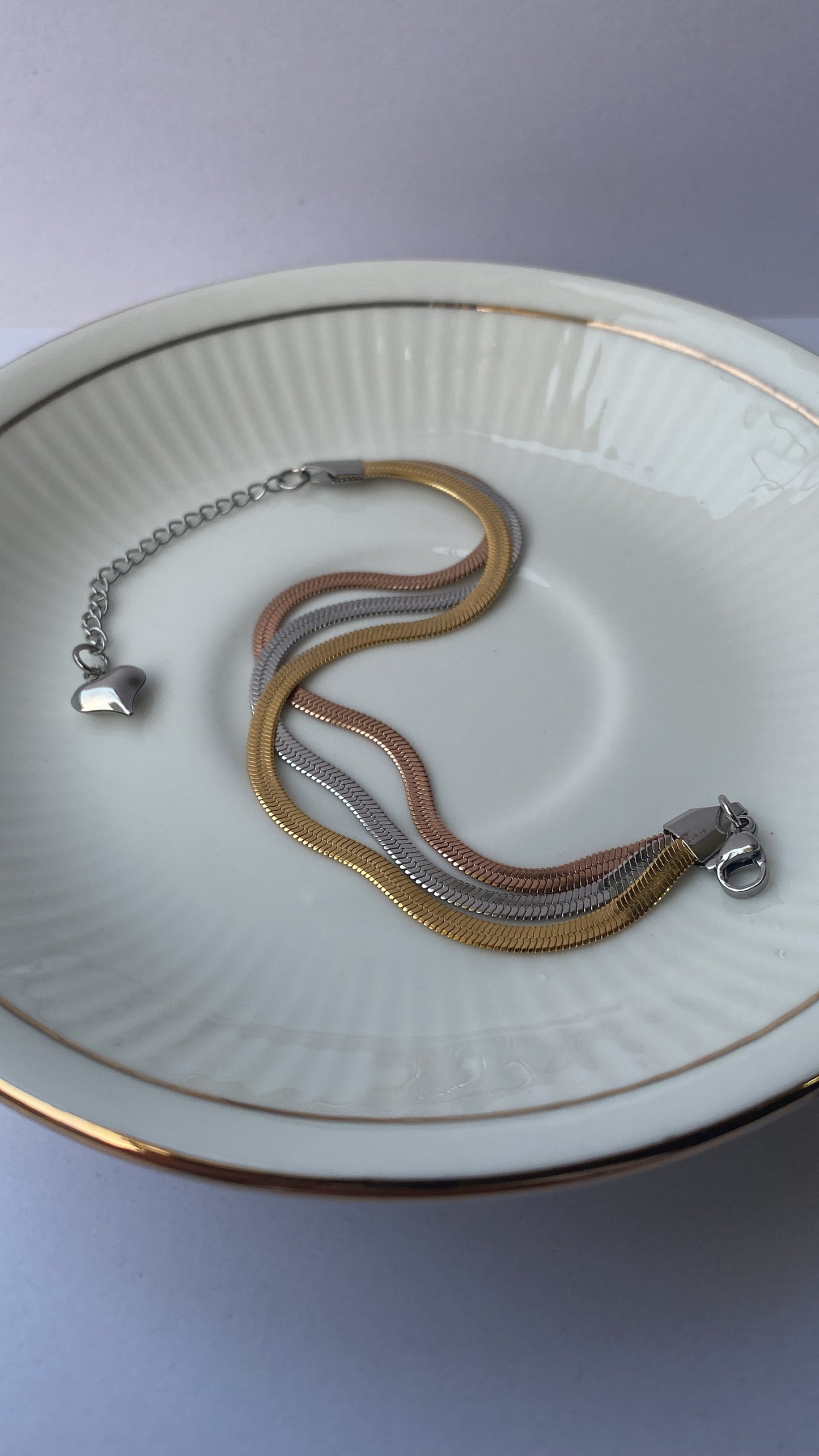 Multicolor snake bracelet