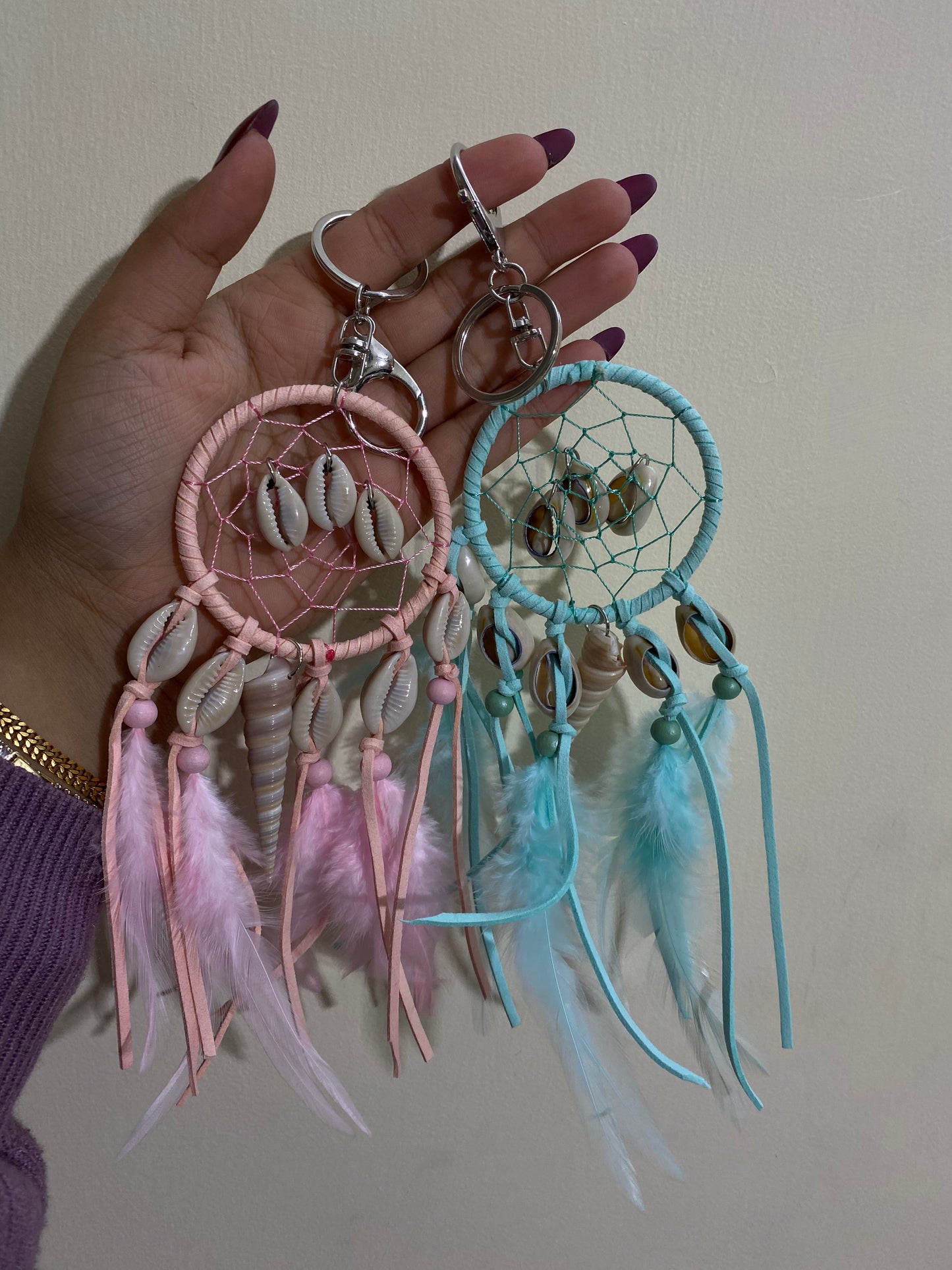 Dream catcher keychain