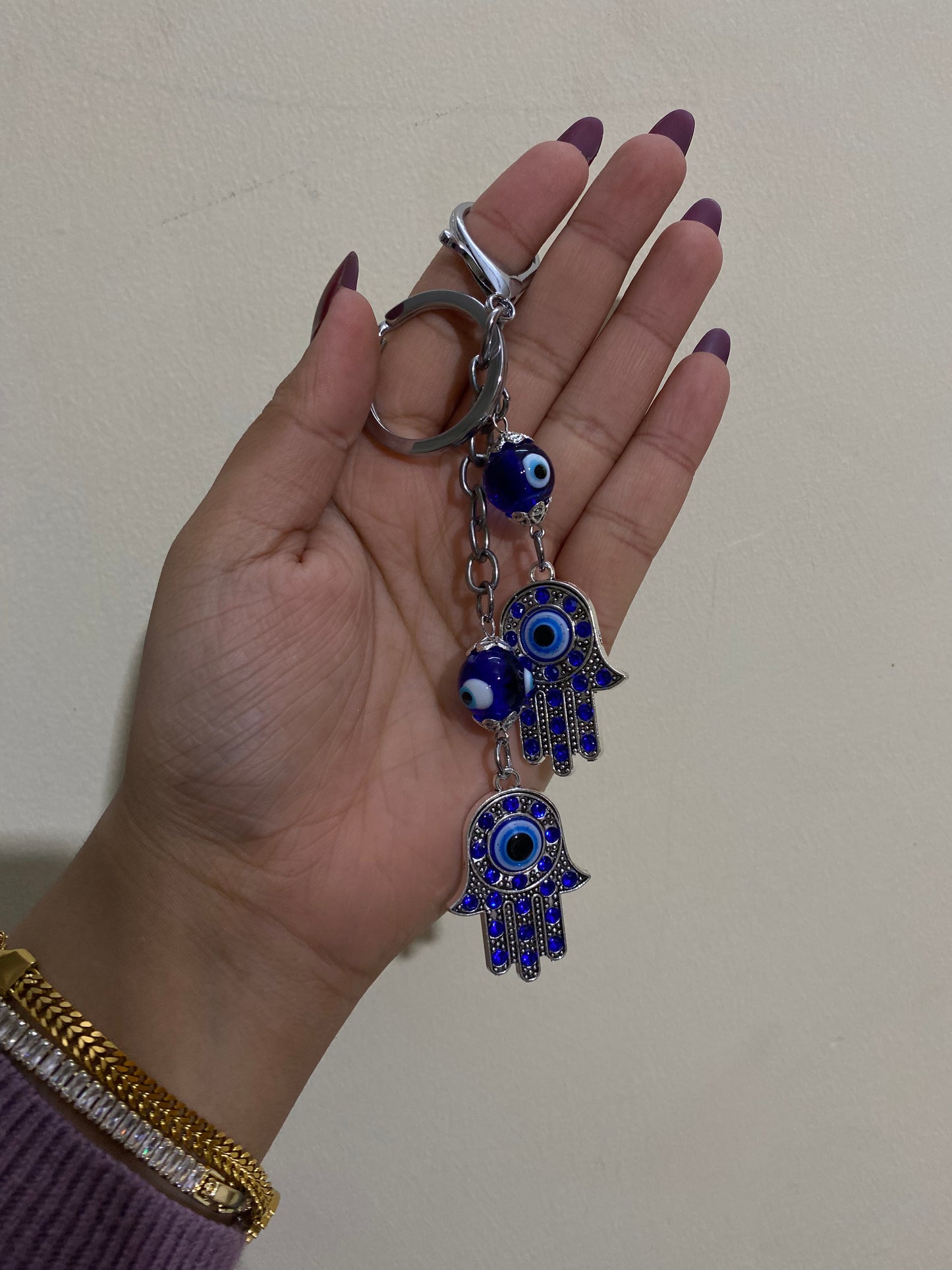 Evil eye 🪬 keychain