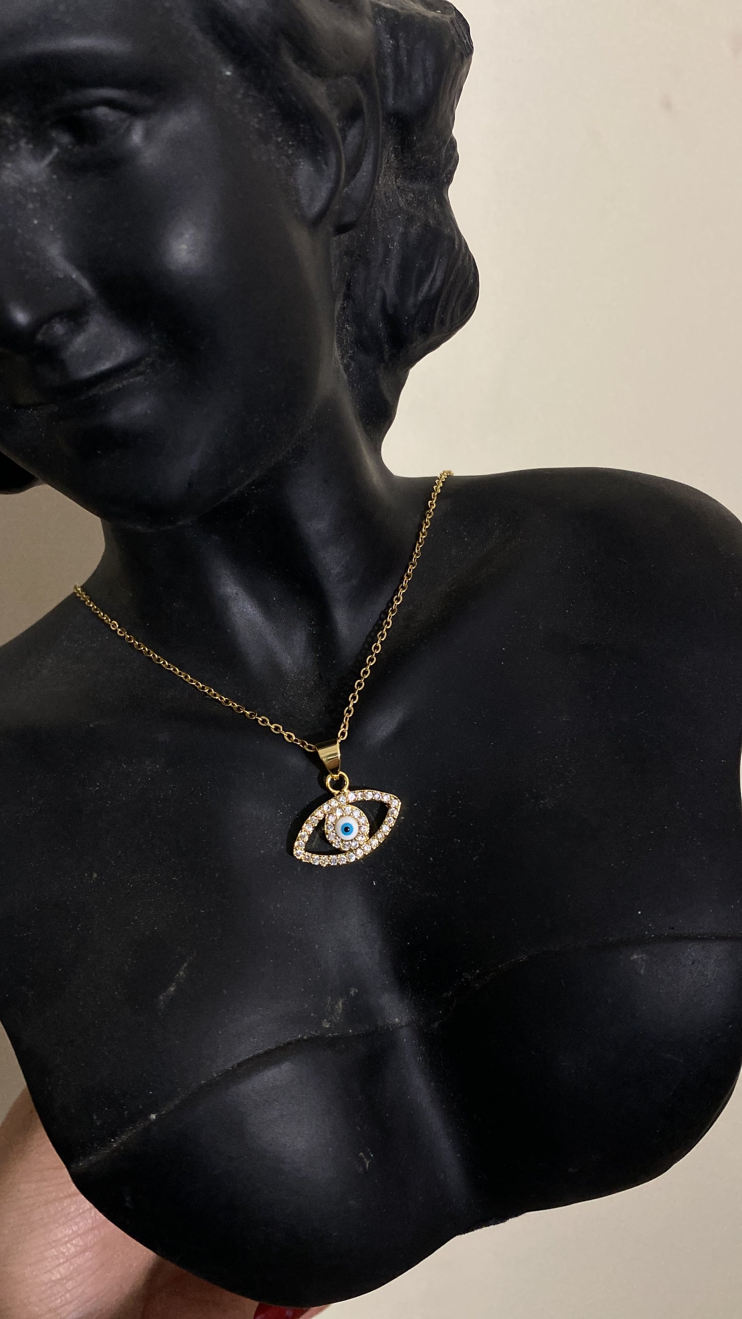 N4 Evil Eye Necklace