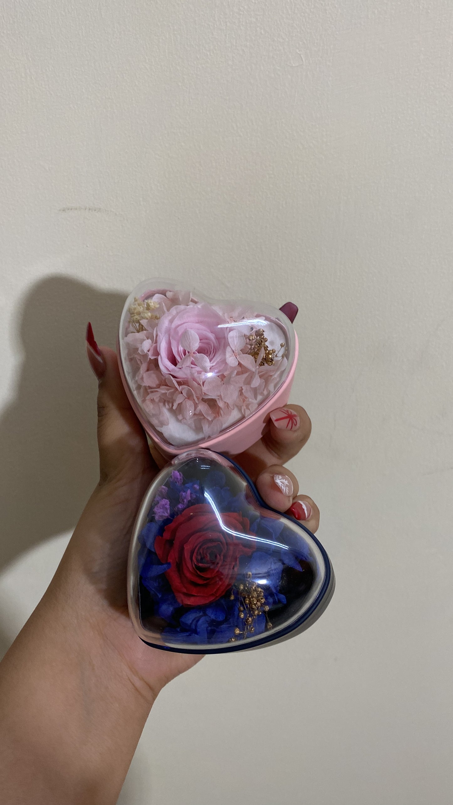 Preserved flower Ring box