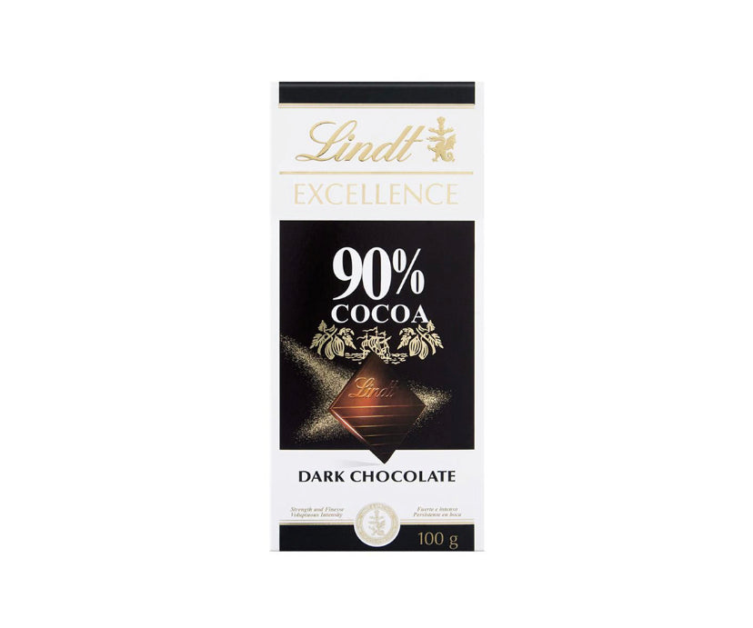 Lindt Excellence 90% Cocoa Supreme Dark Chocolate Bar 100g
