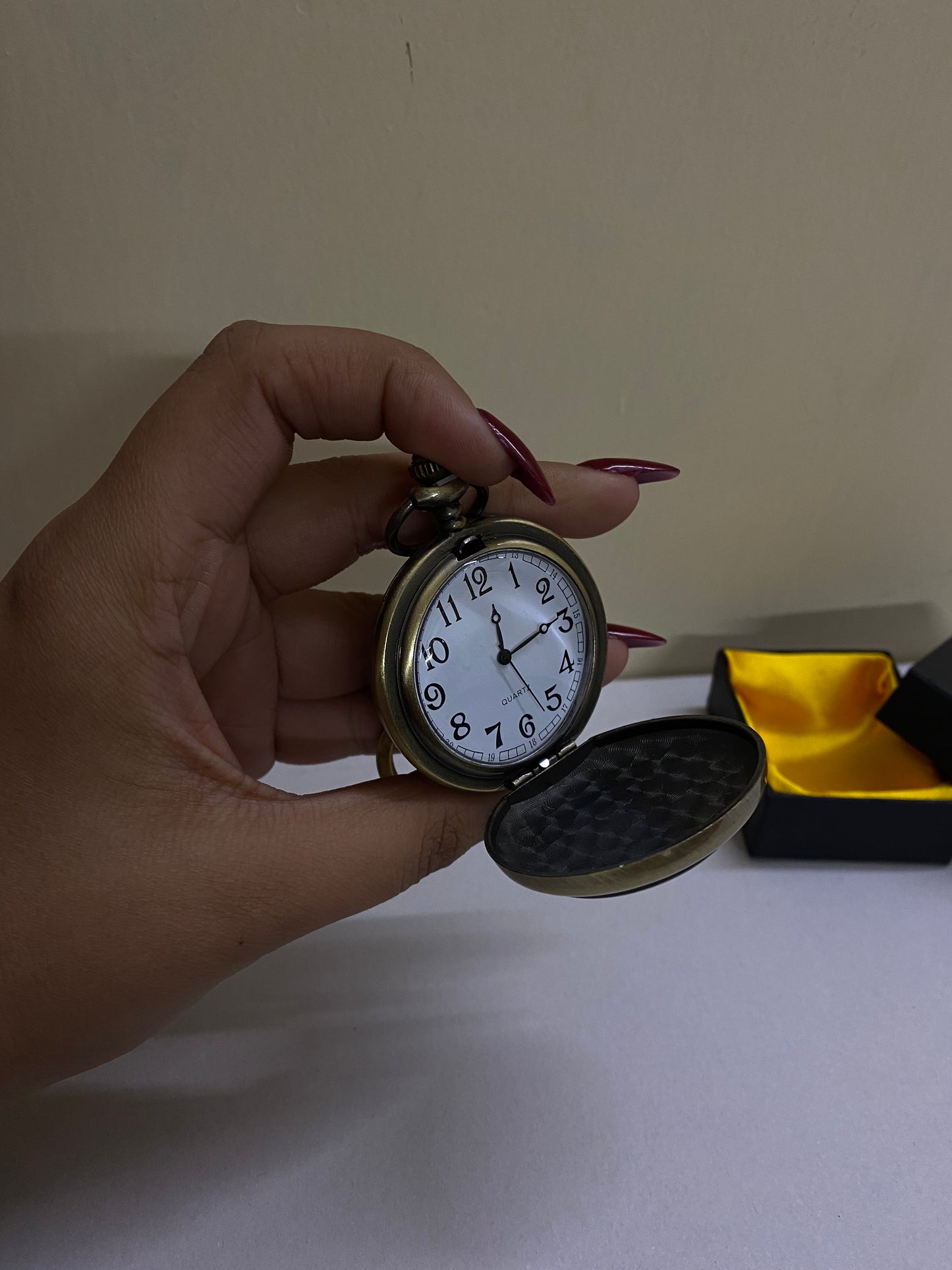 Yinyang antique watch keychain