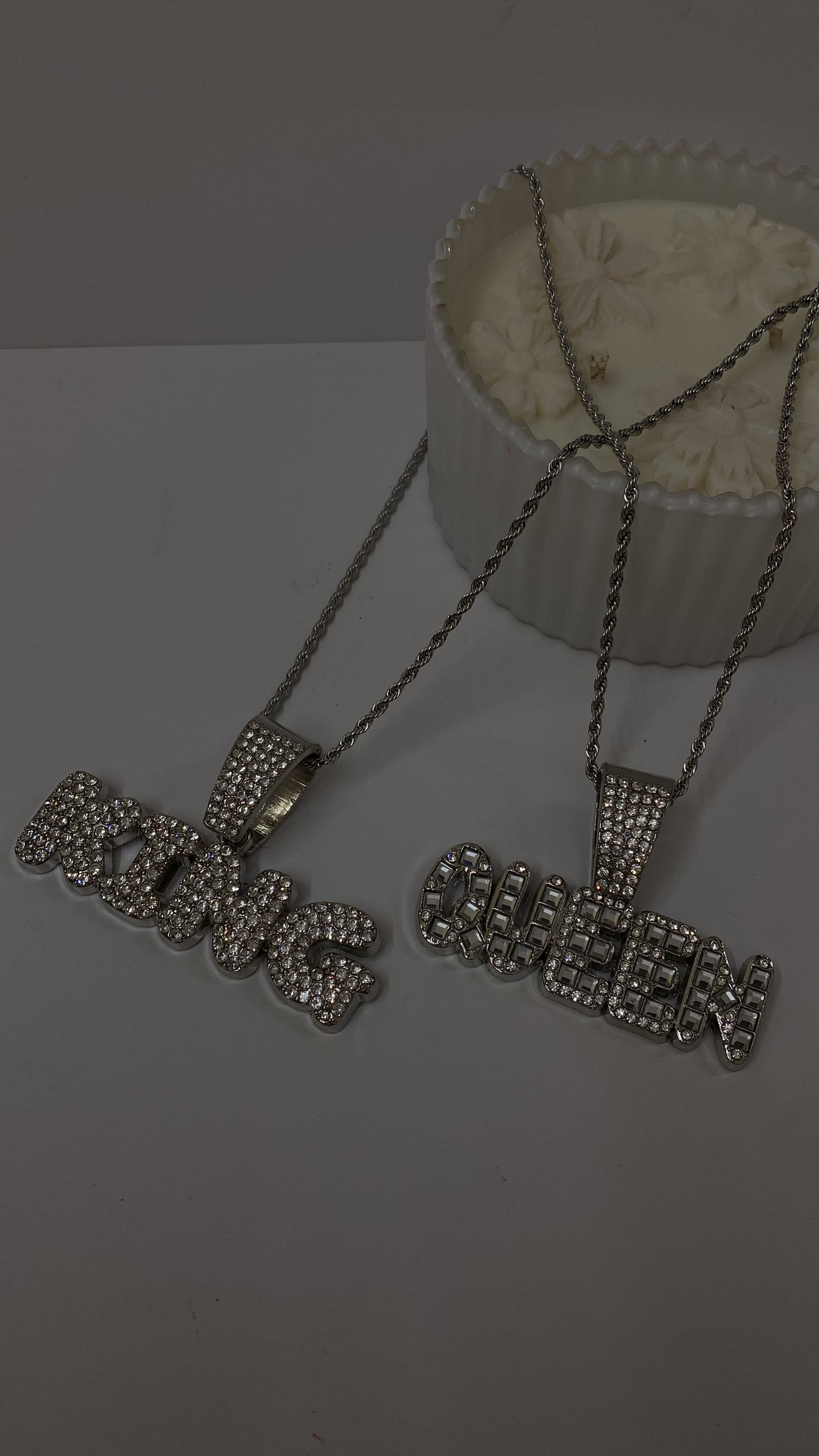 King & Queen Pendent