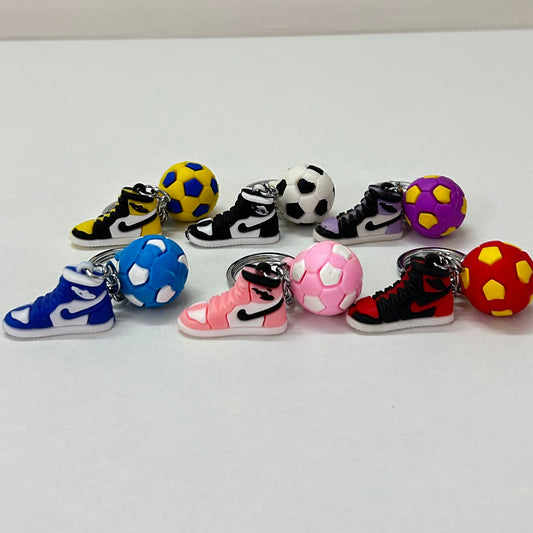 Aj1 sneaker keychain (pair of 2)
