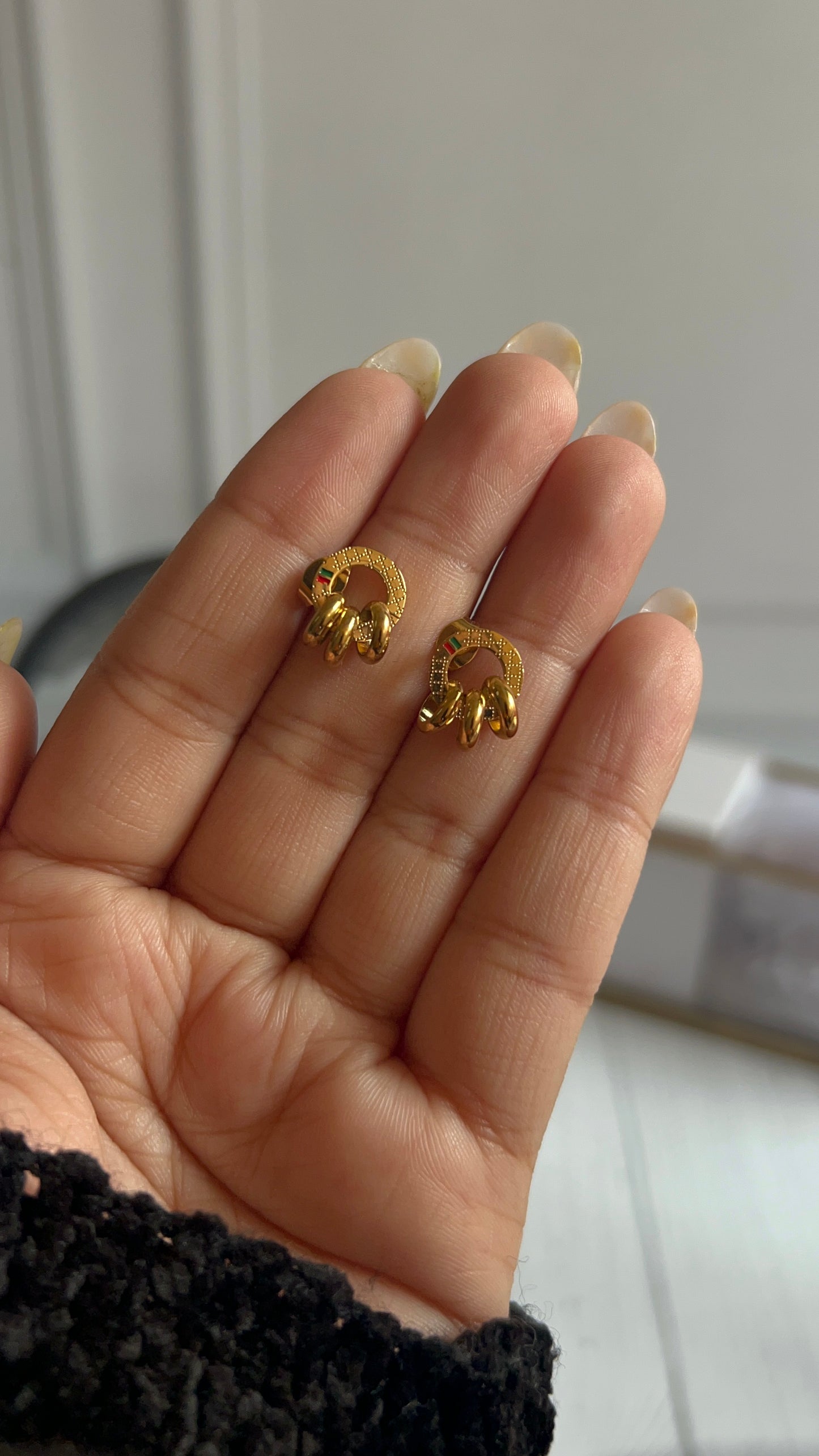 Artsy earrings