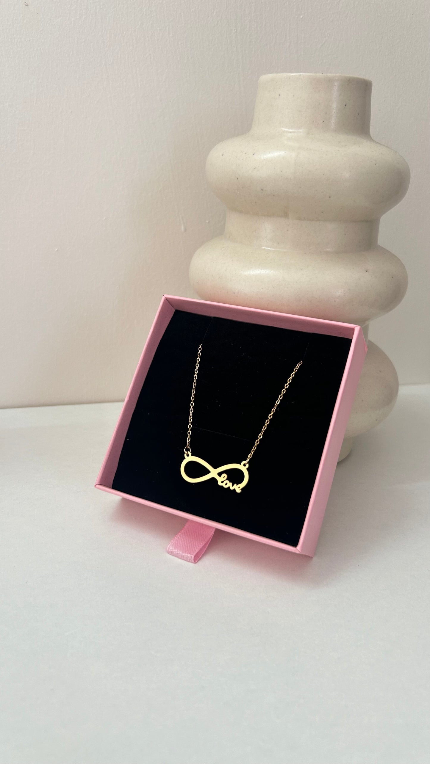 Infinite love necklace