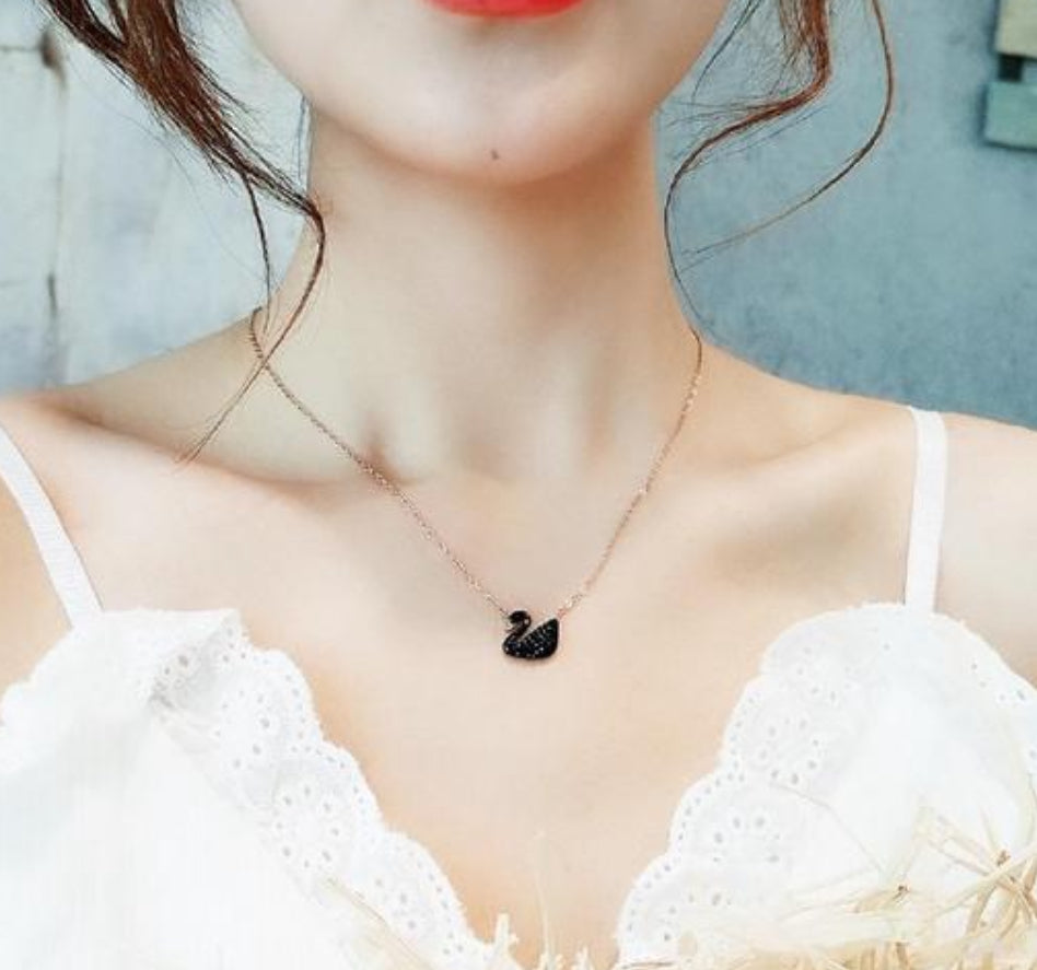 Swan necklace