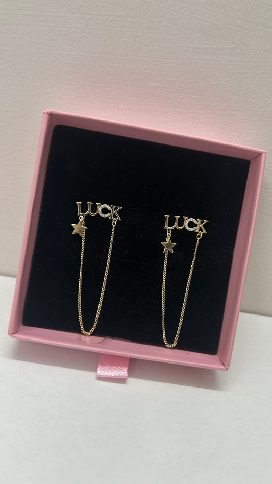 Luck earrings