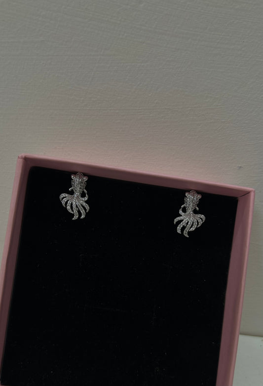 Octopus earrings