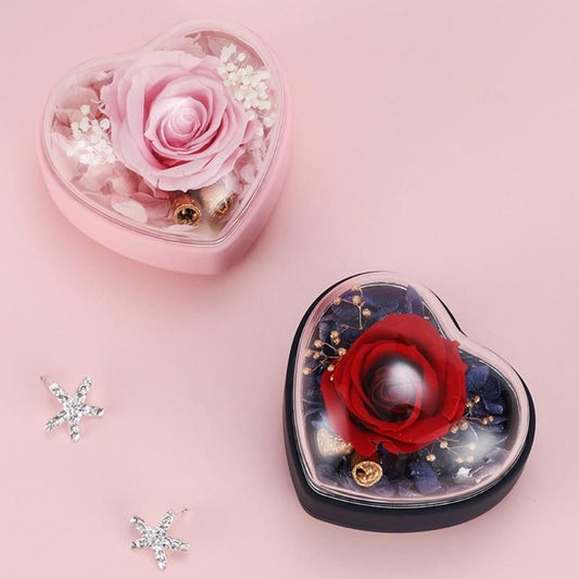 Preserved flower Ring box