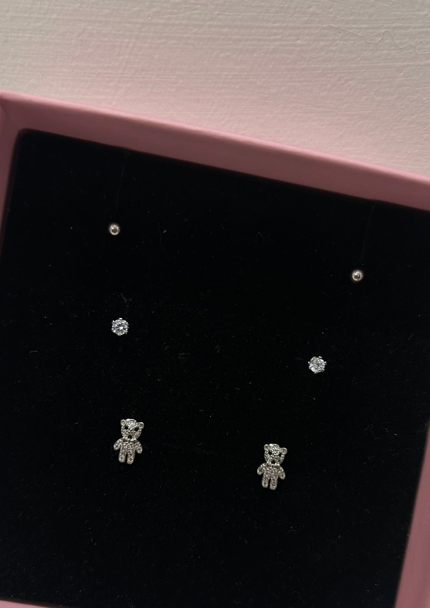 Triple piercing earrings