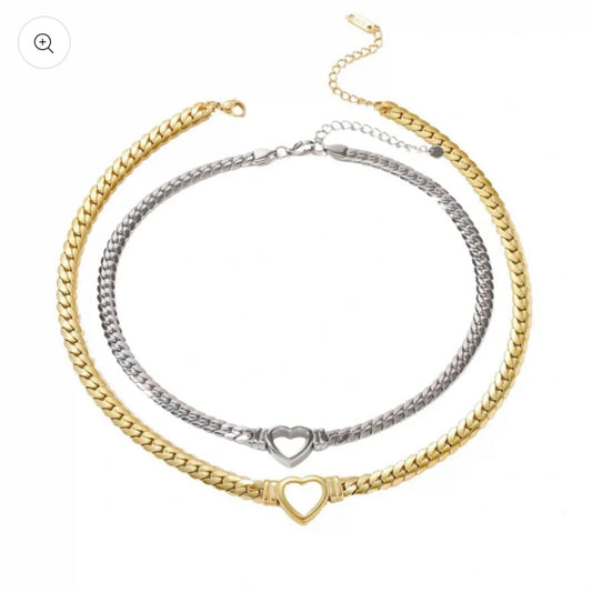 Zenzi heart necklace