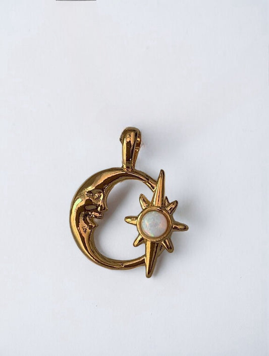 Sun moon charm