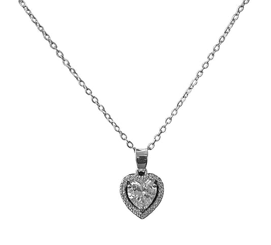 Selia heart necklace