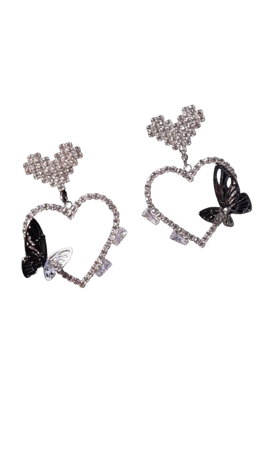 Midnight Marquise earrings