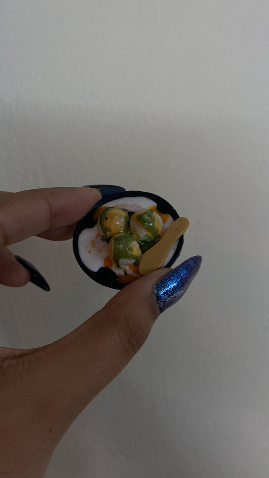 Bhala papdi fridge magnet