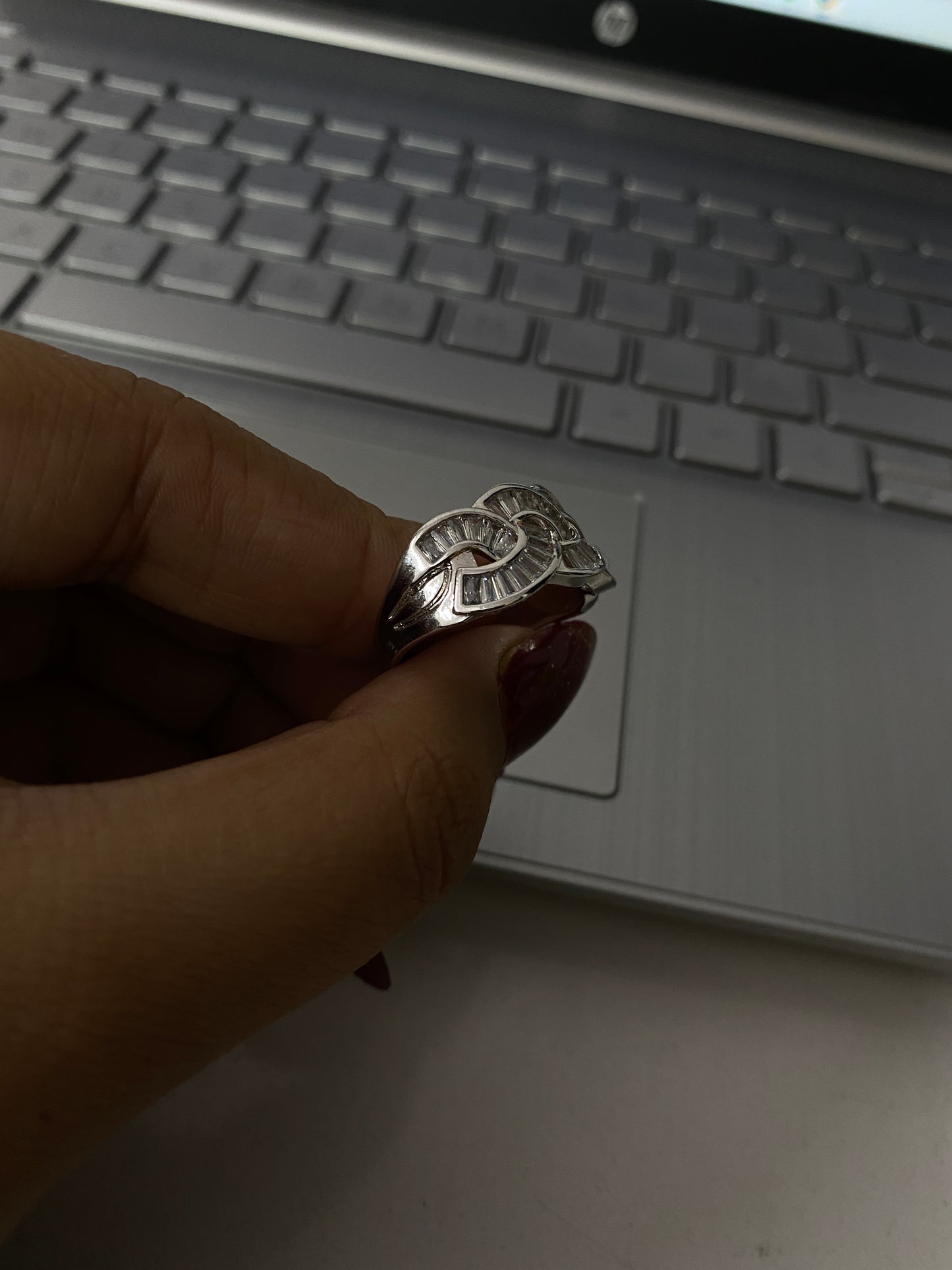 Andrea silver ring