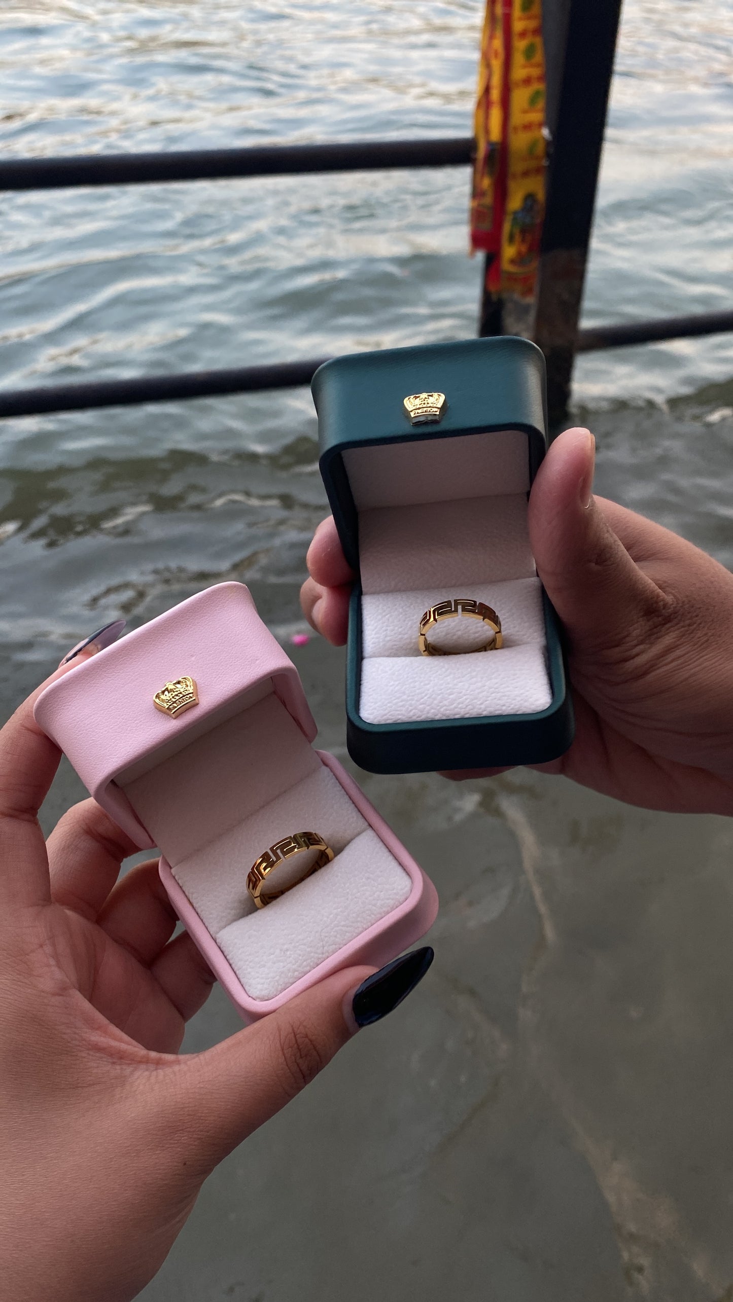 Versacii Couple Ring set(2 rings)