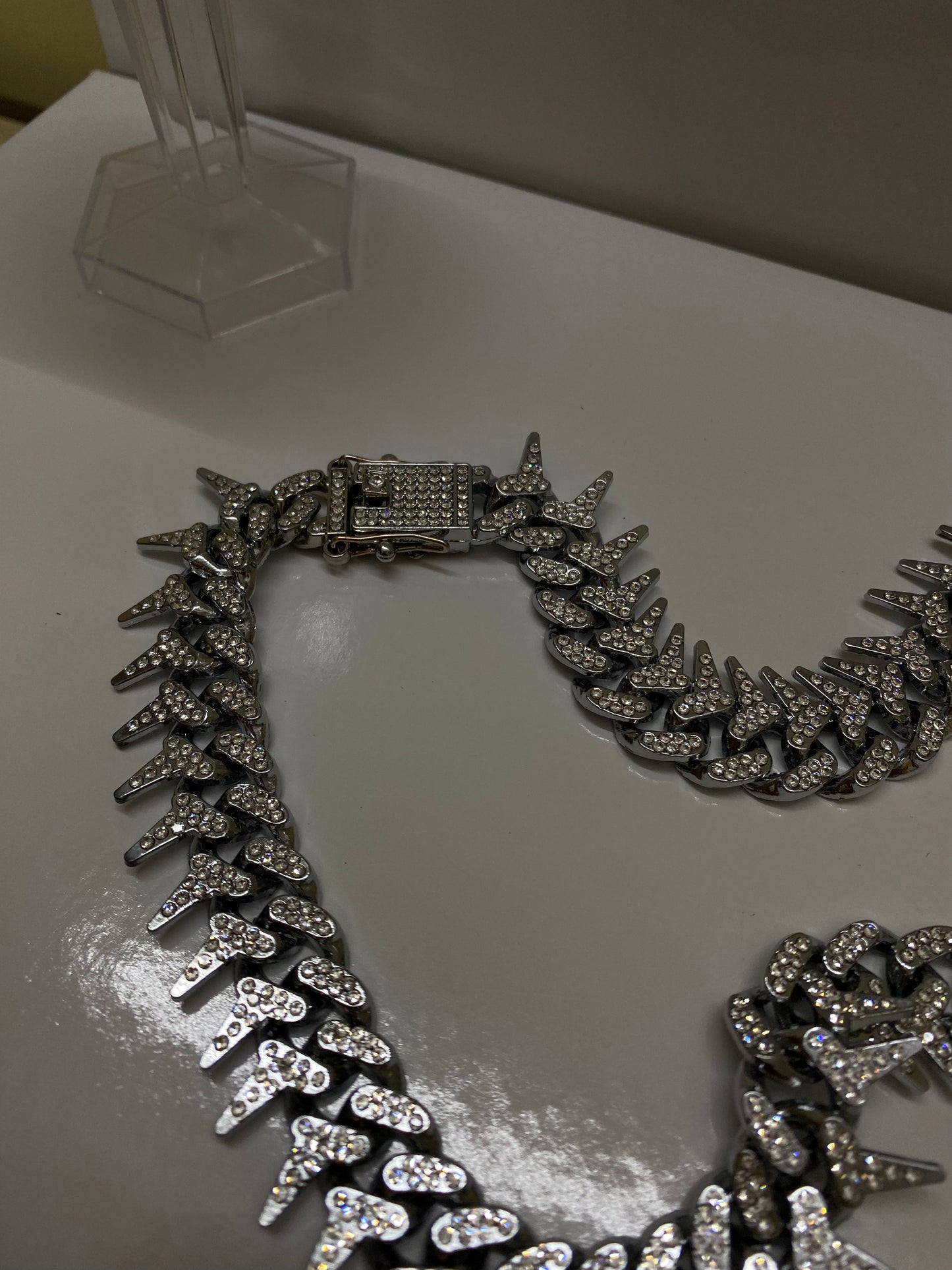 Icy spiky chain