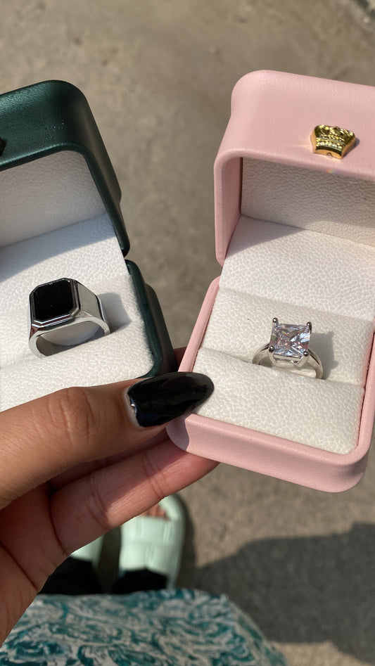 Ivy Couple Ring Set