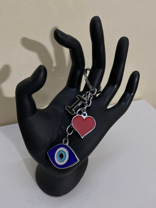 I love evil eye keychain