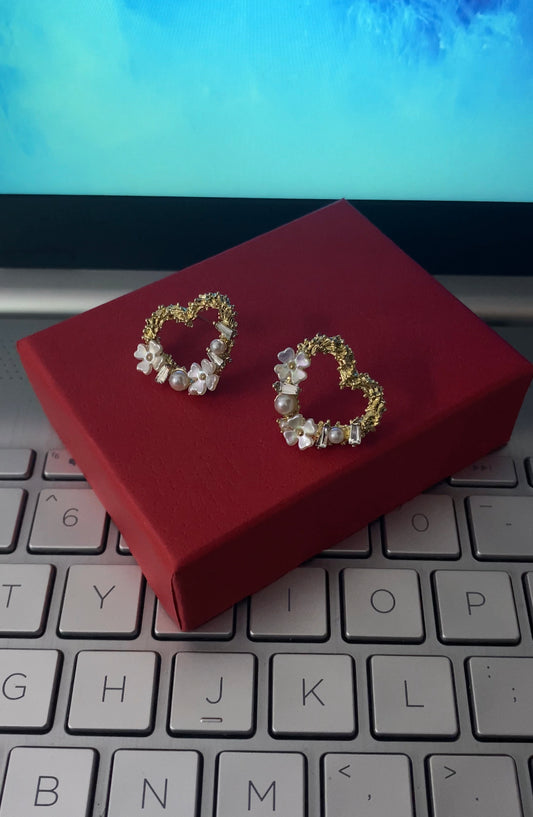 Stole my heart studs