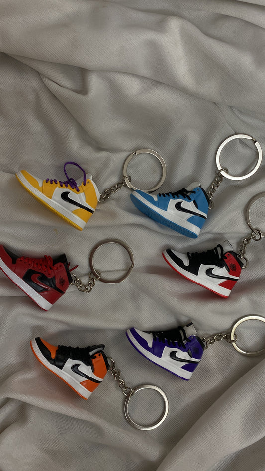 3D AJ1 sneaker keychain