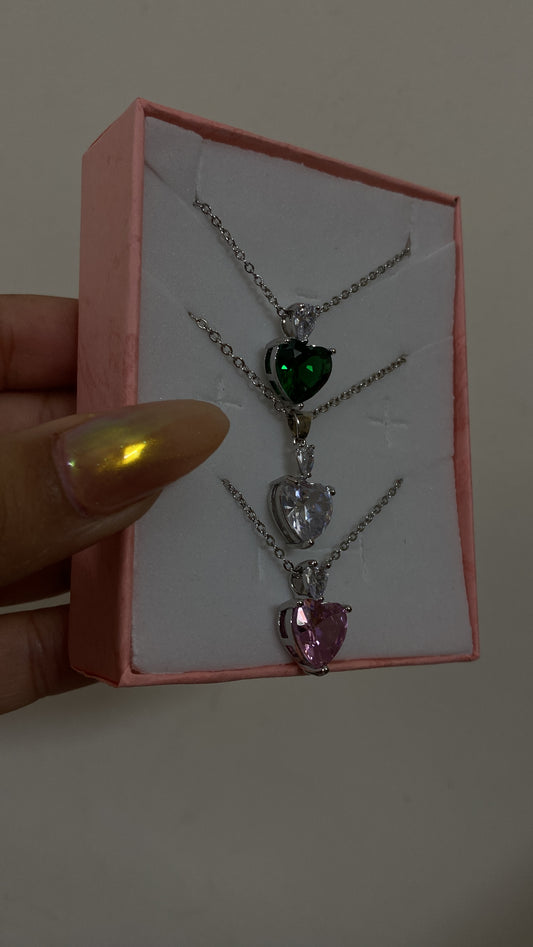 2 Way Magnetic Heart Necklace