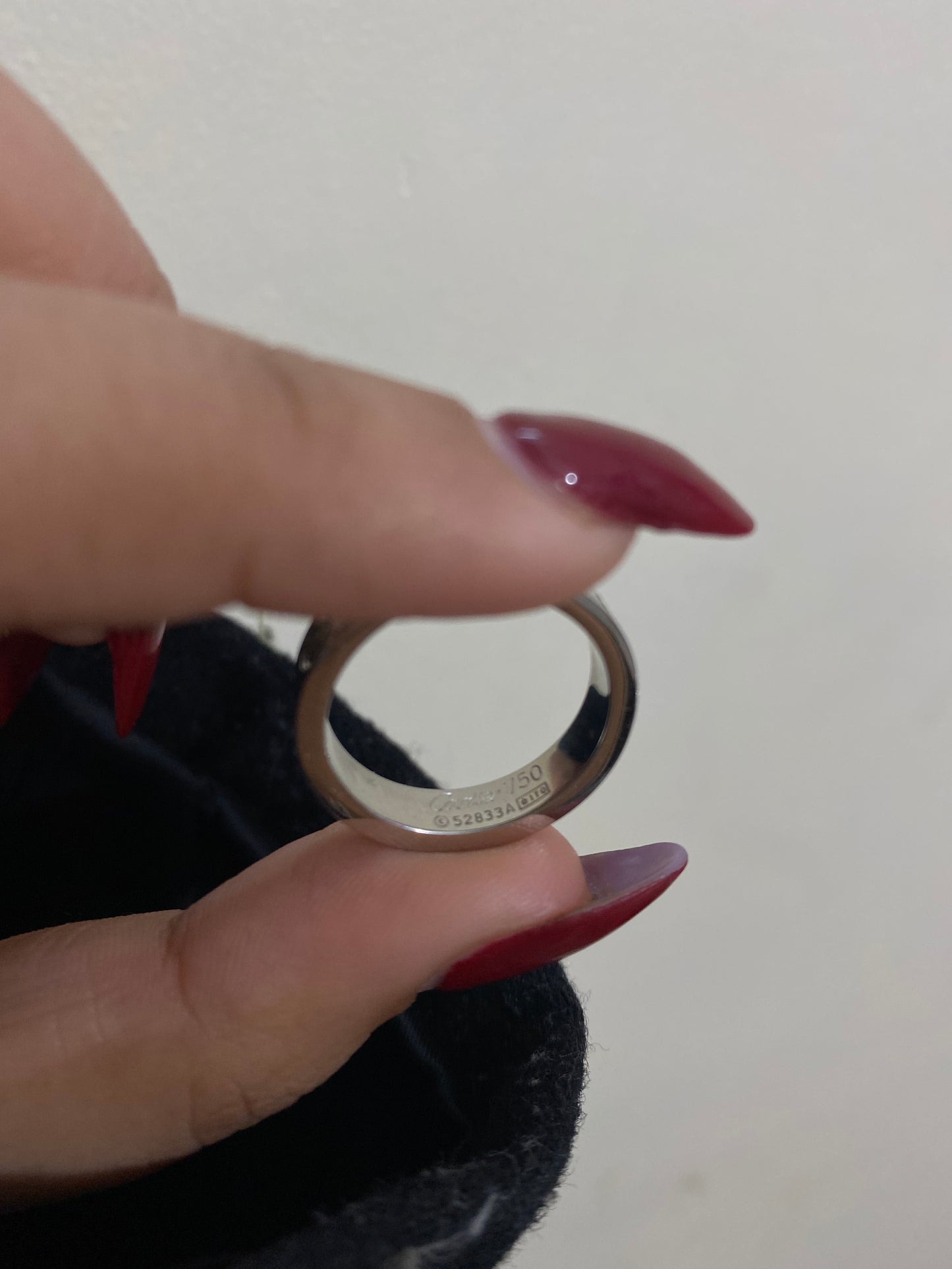 Love Silver ring