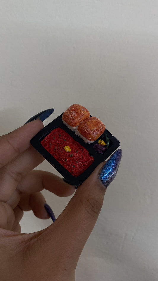 Pav bhaji fridge magnet