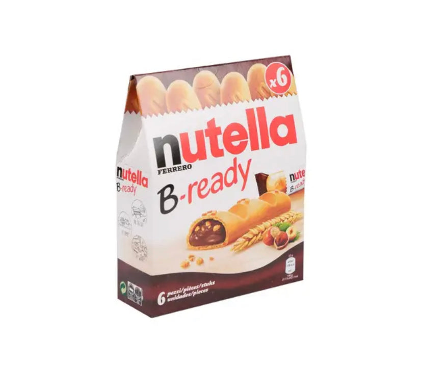 Nutella Ferrero B Ready Wafer Bar 132g